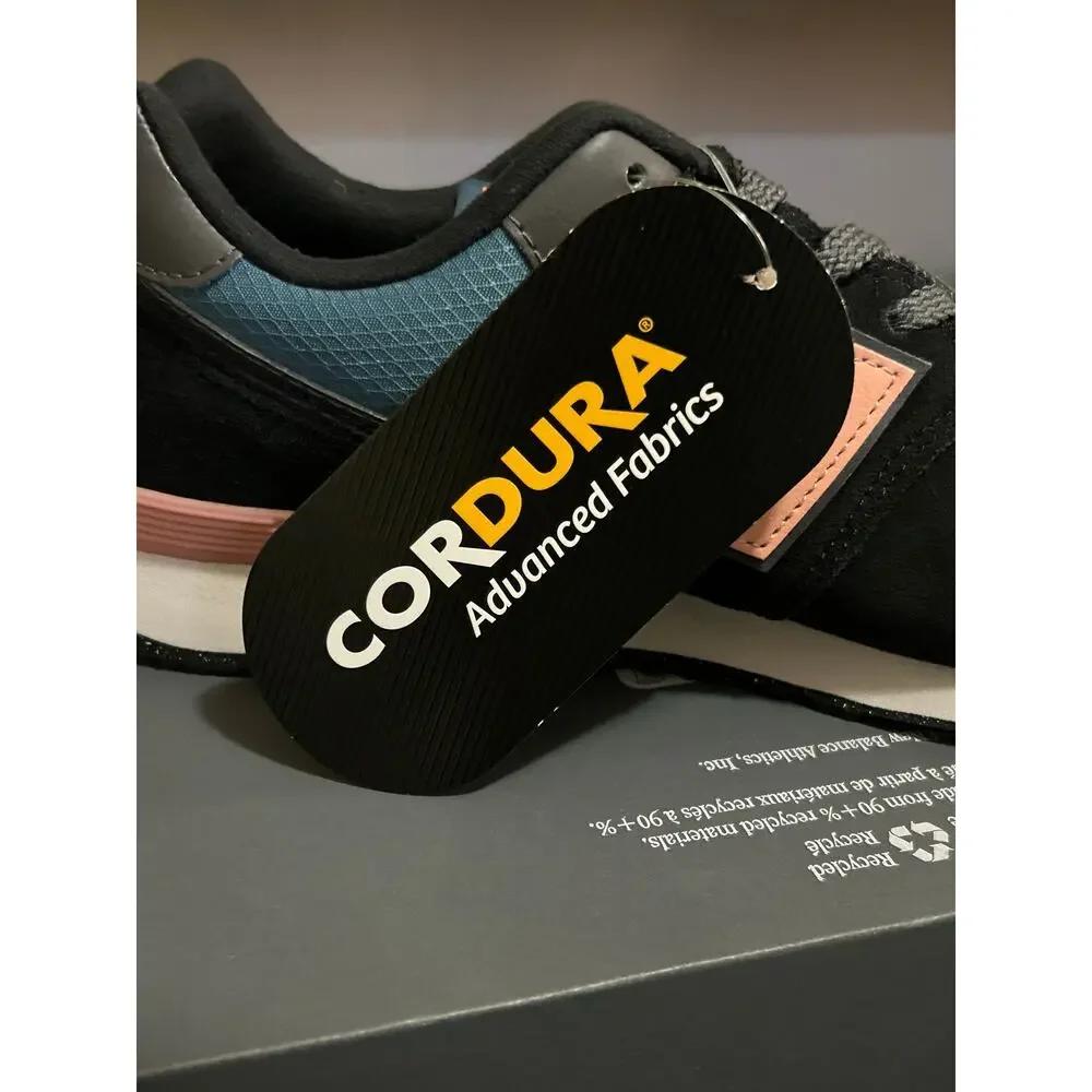 New Balance 574 Black Pink / Size 6Y (7.5W) / Brand New - Picture 6 of 9